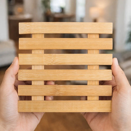 Porta Calientes de Bamboo