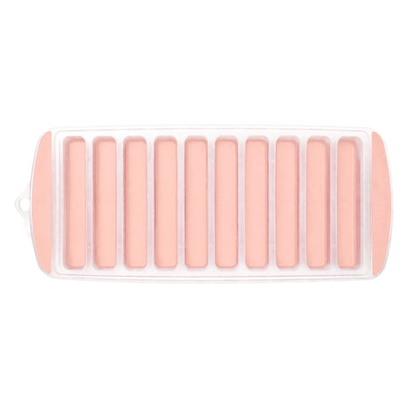 Molde para Hielos, Rectangulares, Color Rosa