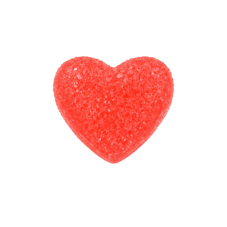 Gomitas en Forma de Corazón, Color Rojo