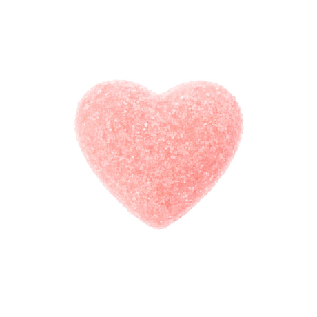Gomitas en Forma de Corazón, Color Rosa