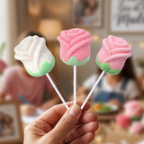 Rosas, Paletas de Caramelo, 45 gr