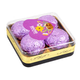 Trufas de Chocolate, 4 pzas, Color Morado