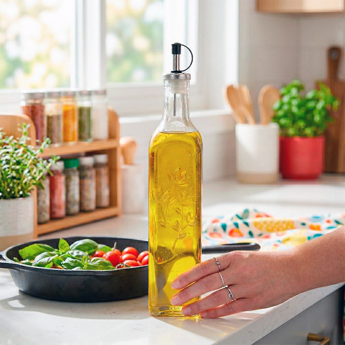 Aceitera de Cristal