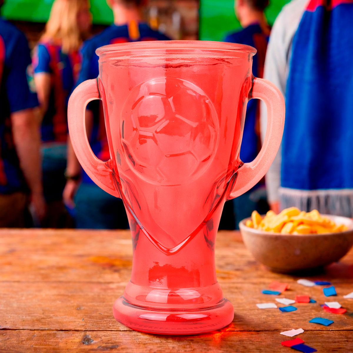 Trofeo, Vaso, Color Rojo