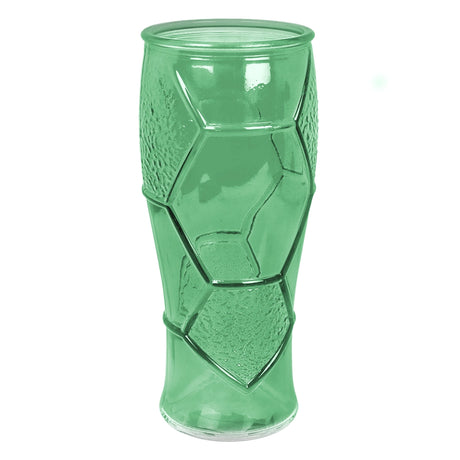 Vaso de Cristal Mundialero, Color Verde