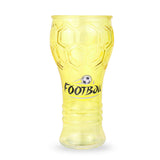 Football, Vaso de Cristal, Color Amarillo
