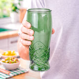 Balón, Vaso Cristal, Color Verde