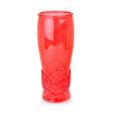 Balón, Vaso Cristal, Color Rojo