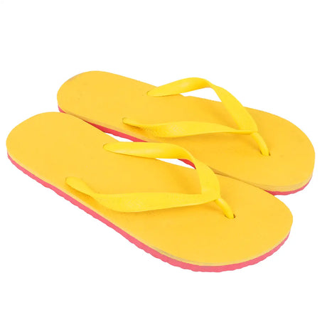 Sandalias para Caballero, Color Amarillo