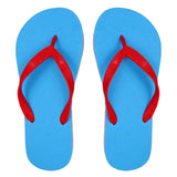 Sandalias para Caballero, Color Azul y Rojo