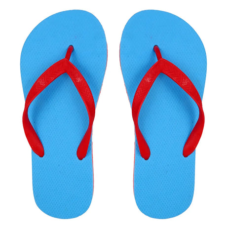 Sandalias para Caballero, Color Azul y Rojo