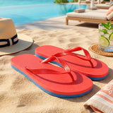 Sandalias para Caballero, Color Rojo