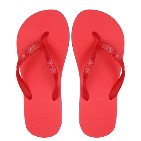 Sandalias para Caballero, Color Rojo