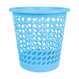 Cesto de Plástico Calado, Color Azul