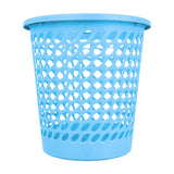 Cesto de Plástico Calado, Color Azul