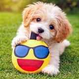 Emoji con Lentes, Juguete para Mascota