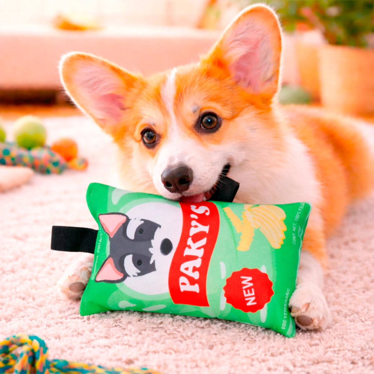 Bolsa de Papas, Juguete para Mascota