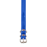 Collar para Mascota, Vinil, Color Azul Metálico