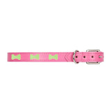 Collar para Mascota, Vinil, Color Rosa