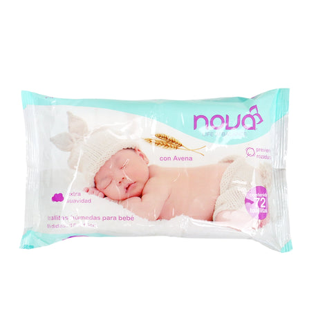 Toallitas Húmedas para Bebé, Avena, Nova