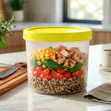 Contenedor con Tapa Rosca, 1 L, Color Amarillo