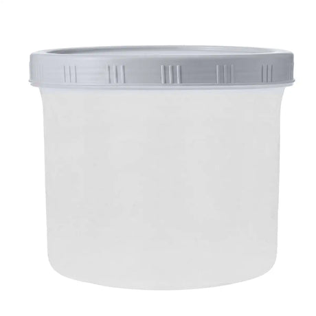 Contenedor con Tapa Rosca, 1 L, Color Gris