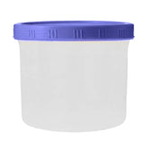 Contenedor con Tapa Rosca, 1 L, Color Morado