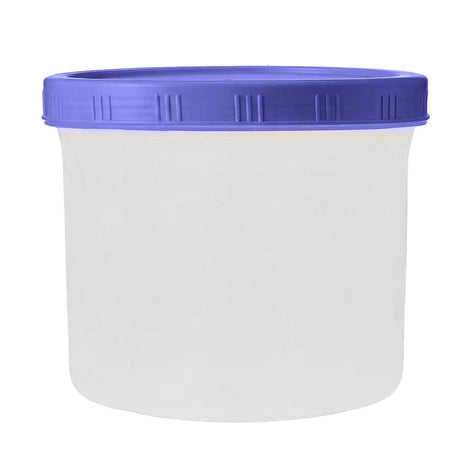 Contenedor con Tapa Rosca, 1 L, Color Morado
