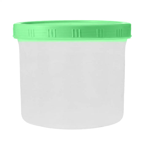 Contenedor con Tapa Rosca, 1 L, Color Verde