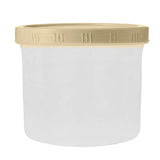 Contenedor con Tapa Rosca, 1 L, Color Café Claro