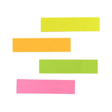 Notas Adhesivas de Banderita, 4 Colores