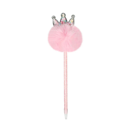 Bonito bolí­grafo Rosa con Pompón
