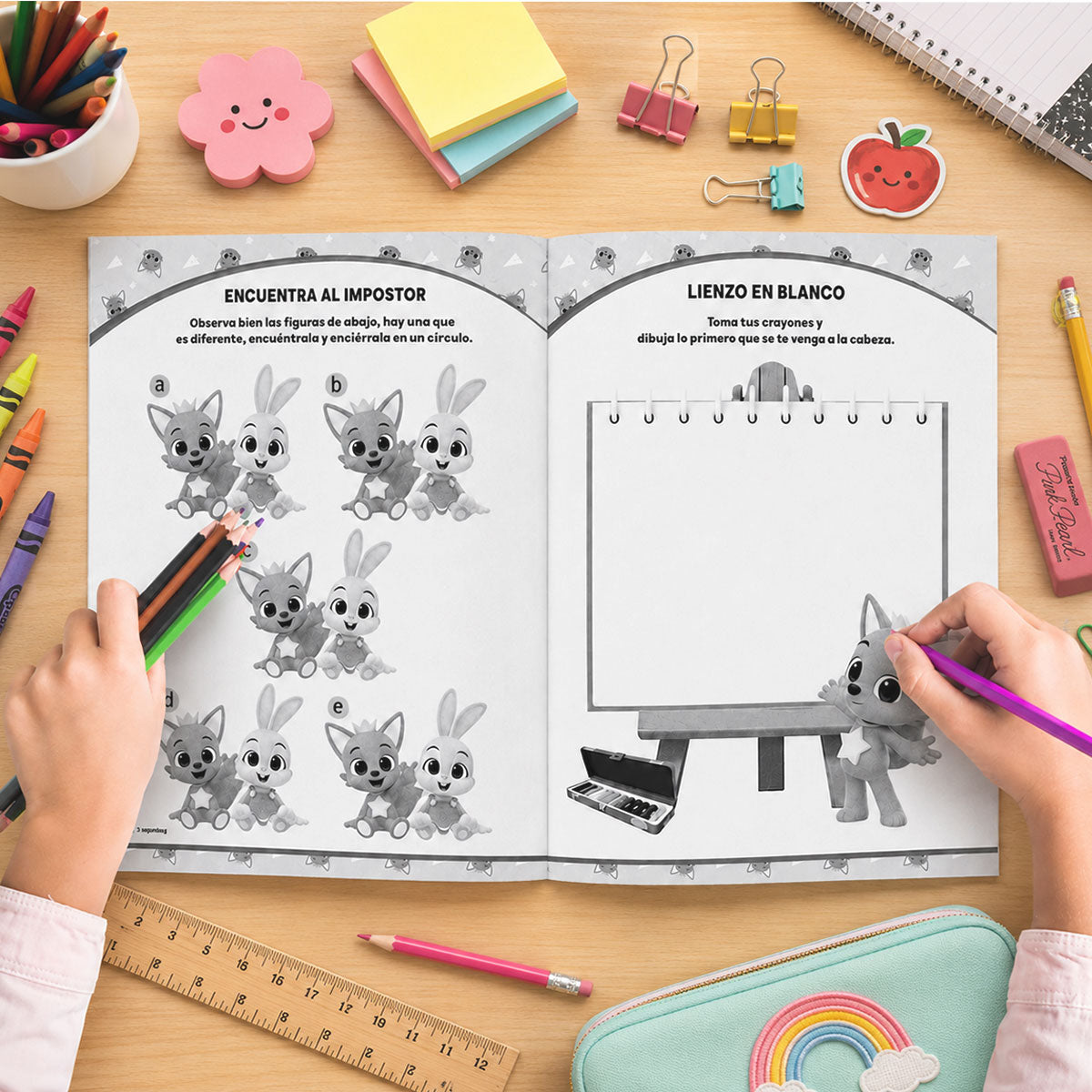 Libro para Colorear, Pinkfong