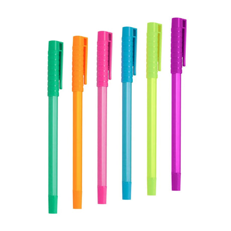 Set de Bolí­grafos de Colores, 6 Piezas