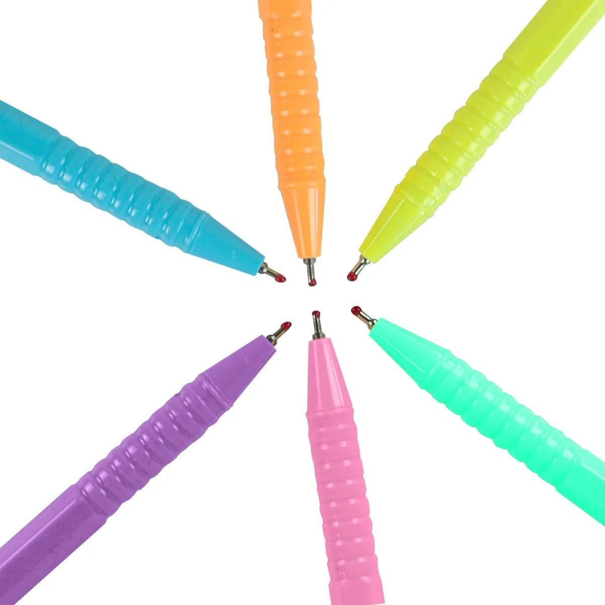 Set de Bolí­grafos de Colores, 6 Piezas