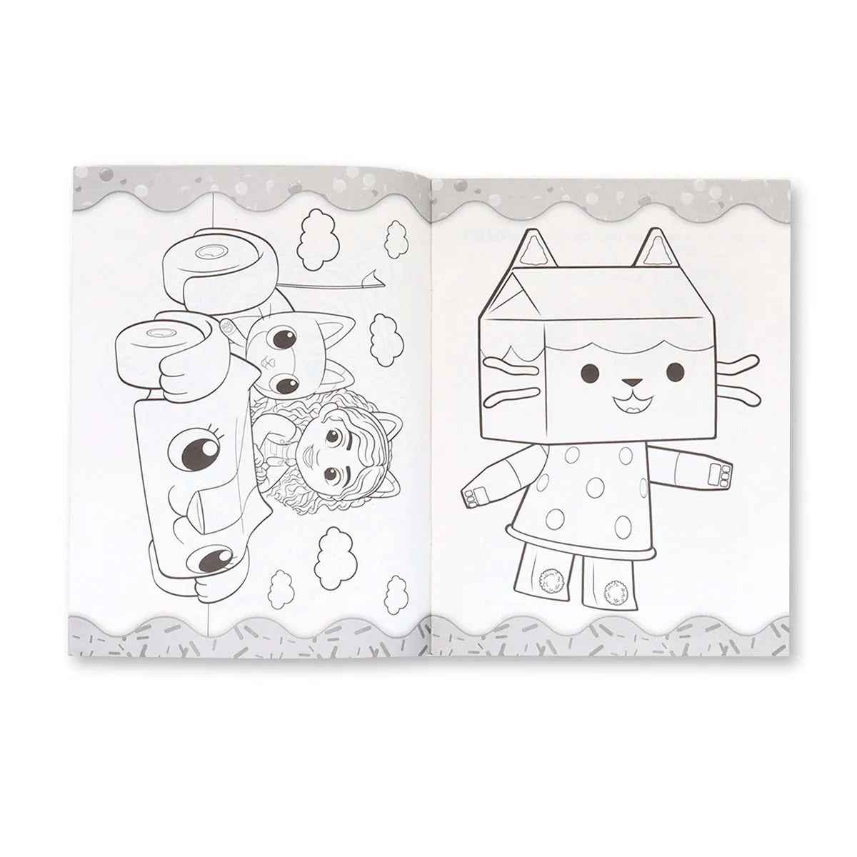 Libro para Colorear con Crayones, La Casa de Muñecas de Gaby