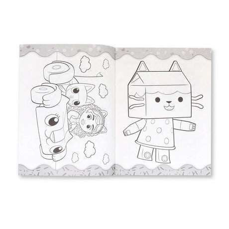 Libro para Colorear con Crayones, La Casa de Muñecas de Gaby
