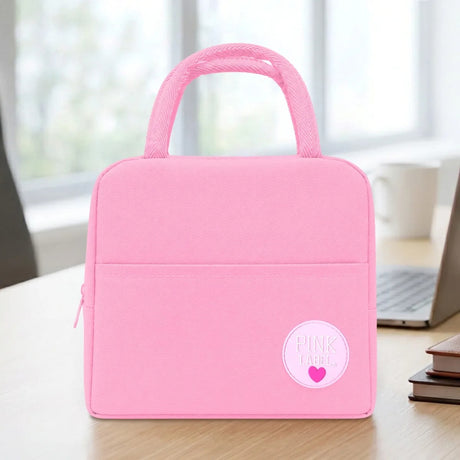 Lonchera, Color Rosa, Pink Label