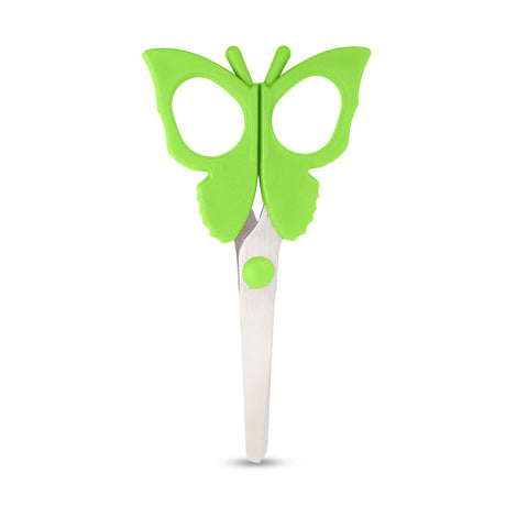 Tijeras, Diseño mariposa, Color Verde