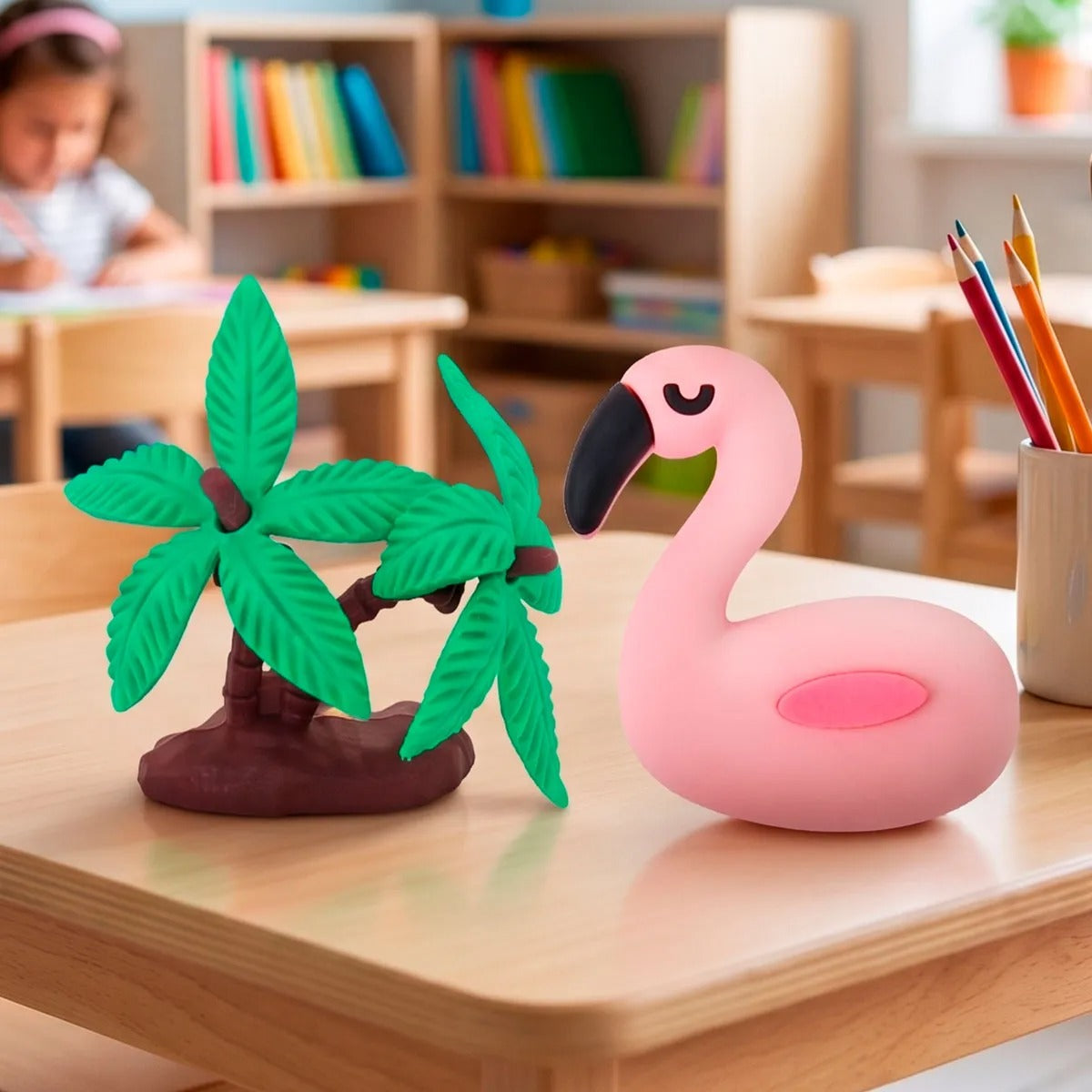 Borrador, Flamingo