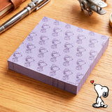 Post-it, Peanuts, Color Morado