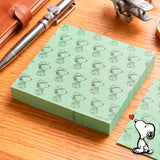 Post-it, Peanuts, Color Verde