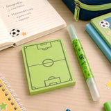 Marcatextos y Post-it, Futból
