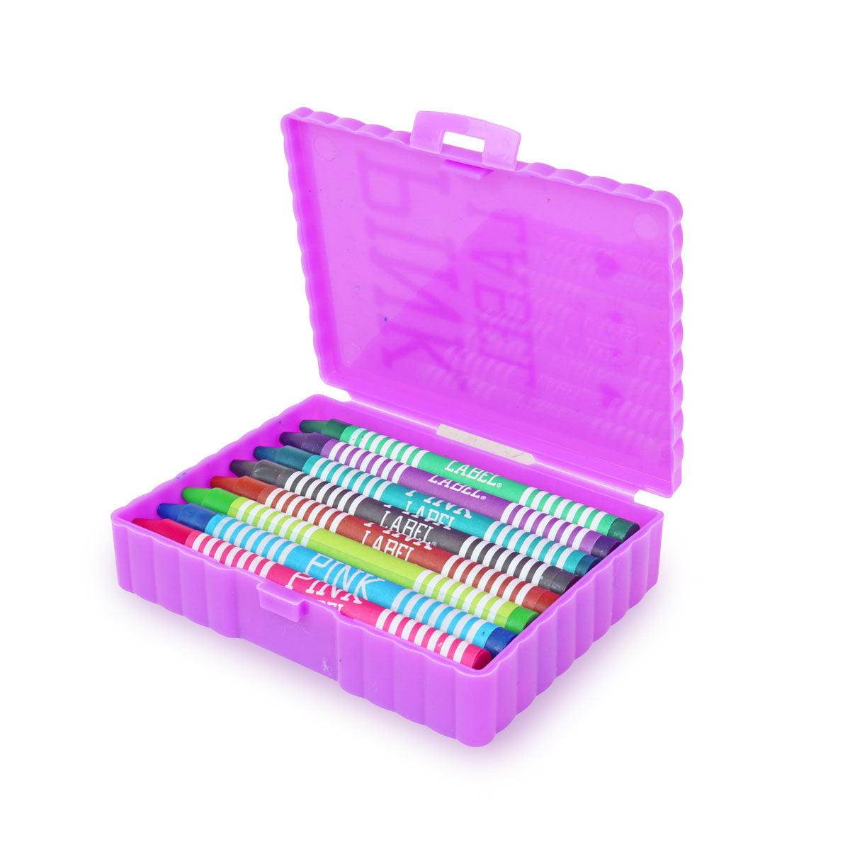 Caja con Crayones, Pink Label