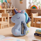 Sacapuntas, Unicornio, Color Azul