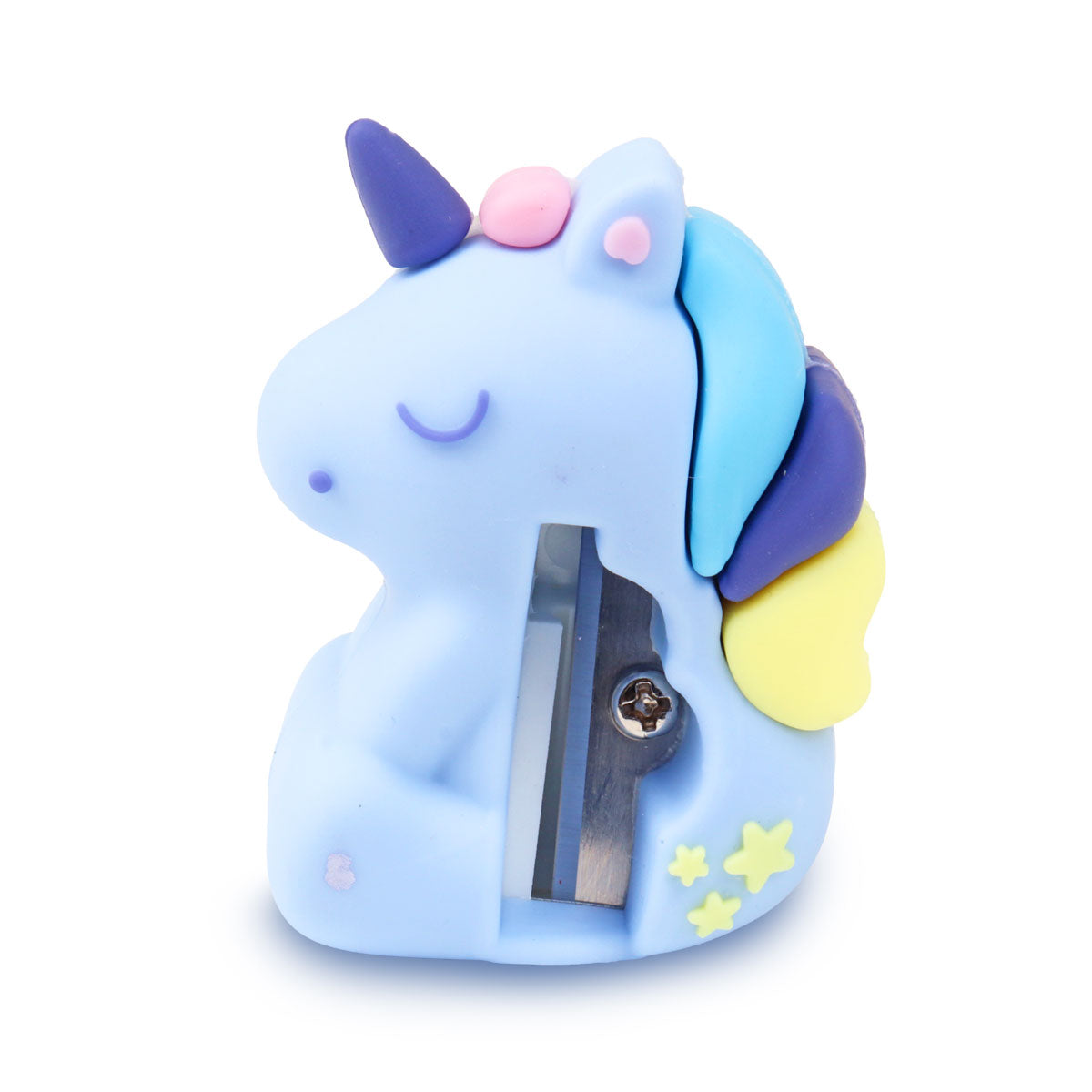 Sacapuntas, Unicornio, Color Azul