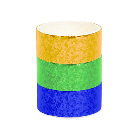 Cinta con Diseño, Colores, 3 pzas
