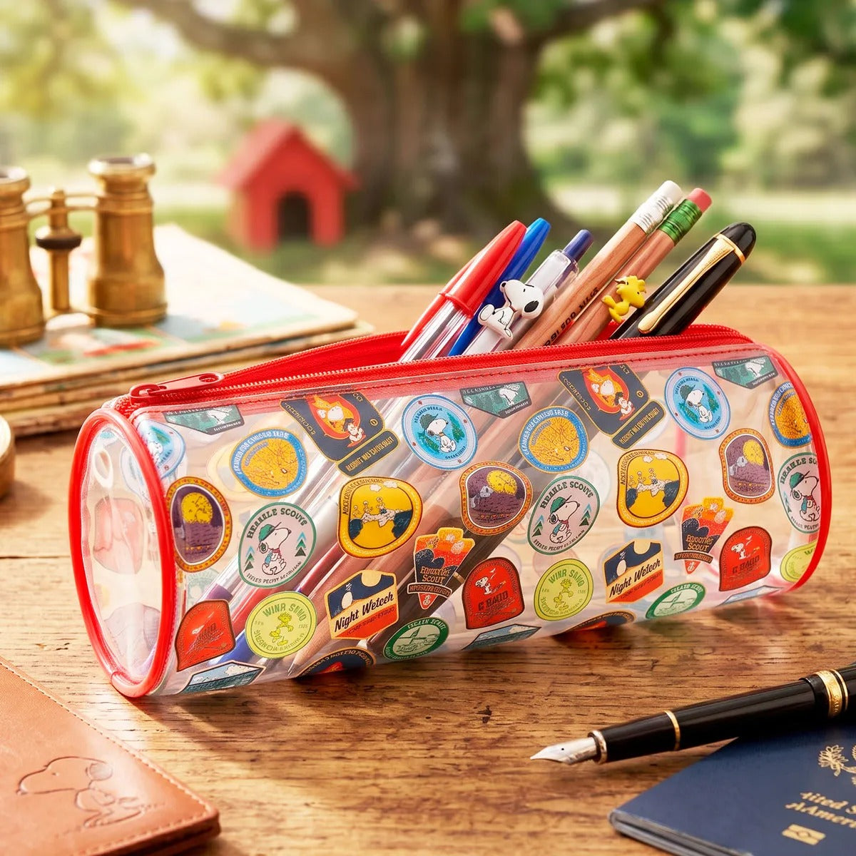 Lapicera, Peanuts, Diseño Scout