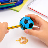 Sacapuntas, Balón, Color Azul y Amarillo