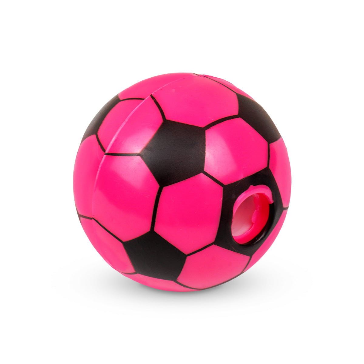 Sacapuntas, Balón, Color Rosa y Blanco